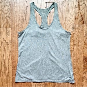 Gray Nike tank top